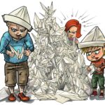 Origami. Staré japonské umenie skladania papiera.